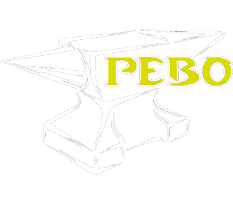 Logo del ferro battuto - Pebo