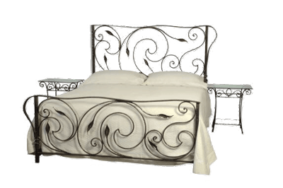 Lelia Bed, Wrought Iron Bed